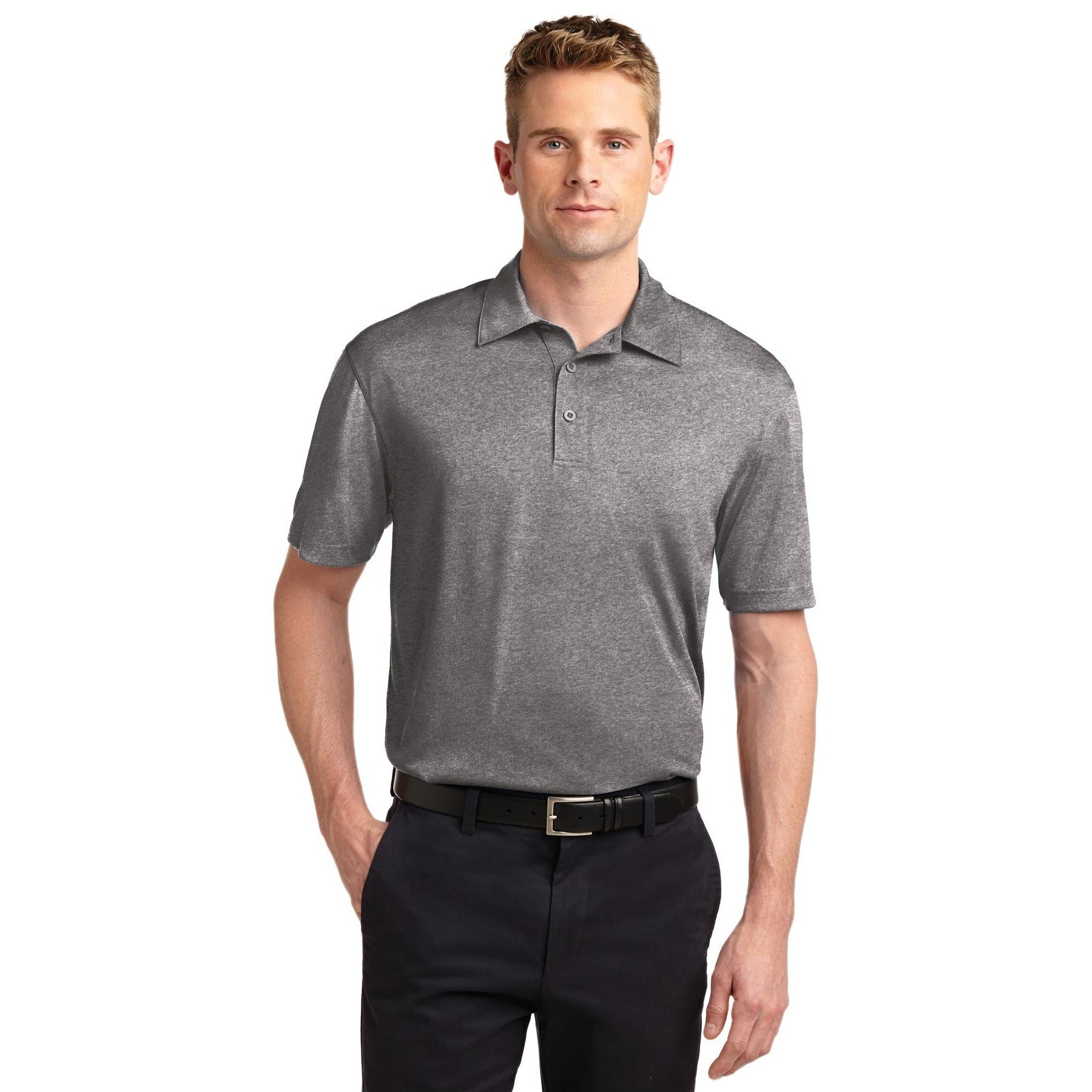 Sport-Tek-Sport-Tek® Heather Contender™ Polo. ST660-MedTech-12